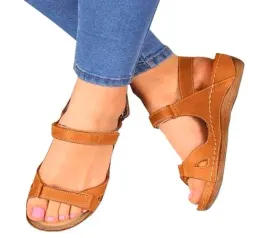 sandaly-damskie-brazowe-zapinane-na-rzep-wygodne-rozmiar-41-255-cm