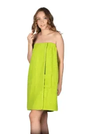 pareo-kapielowy-damski-do-sauny-l-xl-bawelna-frotte-spa-basen-limonka