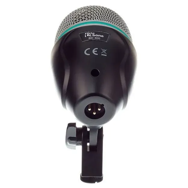 mikrofon-dynamiczny-do-stopy-centrali-basu-the-t-bone-bd-300-statyw-bd100-stan-nowy