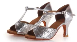 buty-do-tanca-taneczne-na-obcasie-srebrne-brokatowe-sandaly-r-40-24-cm