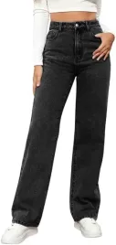 damskie-spodnie-jeansowe-czarne-szeroka-nogawka-r-s