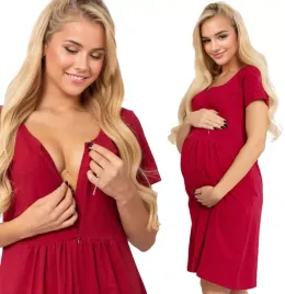 koszula-nocna-ciazowa-do-karmienia-z-kieszeniami-na-zamek-formommy-xl