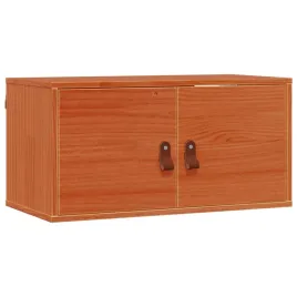 szafka-scienna-z-polka-2-szt-woskowy-braz-60-x-30-x-30-cm