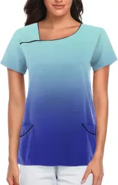 koszulka-damska-z-kieszeniami-dla-pielegniarek-kieszenie-ombre-roz-l