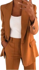 garnitur-damski-brazowy-marynarka-spodnie-szerokie-nogawki-plus-size-5-xl