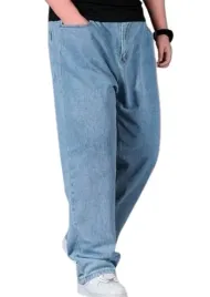 spodnie-jeansowe-meskie-jasny-jeans-szeroka-nogawka-rozmiar-36