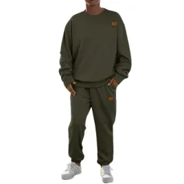 dres-komplet-meski-bluza-spodnie-ciemny-zielony-wzor-aztecki-rozmiar-s