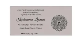 personalizowana-blaszka-laminowana-srebrna-z-grawerem-na-komunie-swieta