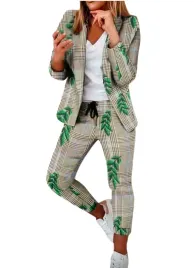 komplet-garnitur-damski-marynarka-spodnie-kratka-liscie-bezowy-rozmiar-xl