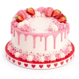 podklad-pod-tort-ciasto-srednica-30cm-styrodur-czerwony-z-ozdobnym-bokiem