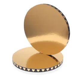podklad-pod-tort-ciasto-30cm-styrodur-zloty-z-czarnym-bokiem-w-zlote-serca