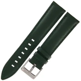 diloy-330-20mm-zielony-pasek-do-zegarka-skora-gladka-z-przeszyciem