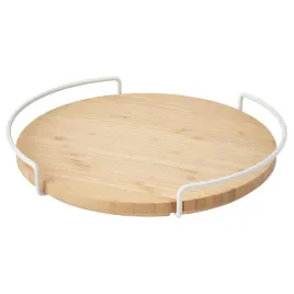 ikea-aptitlig-taca-obrotowa-organizer-bambus-28-cm