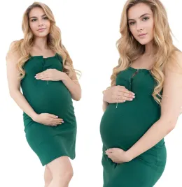 formommy-koszula-nocna-ciazowa-na-ramiaczkach-basic-zielona-4xl