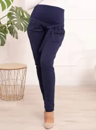 spodnie-ciazowe-dresowe-z-panelem-kokardka-s