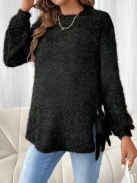 cienki-sweter-czarny-ciazowy-wlochaty-z-wiazaniem-po-bokach-shein-36