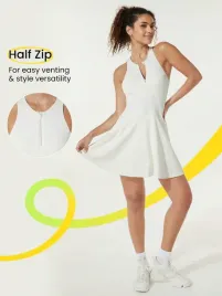 gladki-jasny-komplet-sportowy-ecru-sukienka-i-spodenki-shein-s