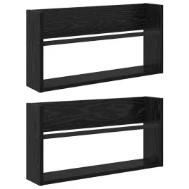 regal-na-gazety-z-polka-2-szt-czarny-dab-60-x-12-x-30-cm