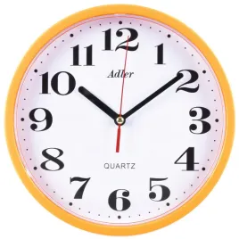 zegar-scienny-adler-pomaranczowy-20cm