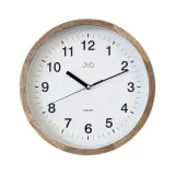 zegar-scienny-jvd-brazowy-30cm