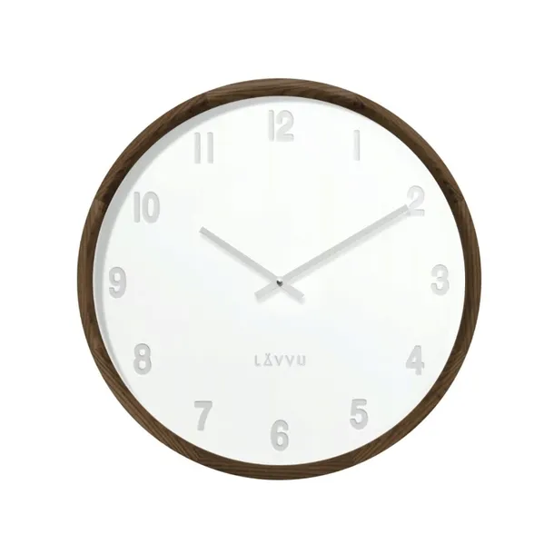 lavvu-fade-lct4061-35cm-ciemny-braz-zegar-scienny-material-dominujacy-drewno