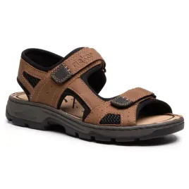 sandaly-meskie-na-rzepy-brazowe-rieker-26156-25-44