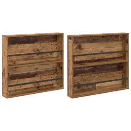 regal-na-gazety-z-polka-2-szt-stare-drewno-80-x-12-x-70-cm