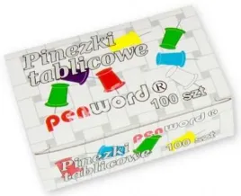 pinezki-tablicowe-penword-100szt-or-do-tablicy-korkowej-or-kolorowe
