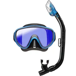 zestaw-maska-tusa-serene-mirror-z-fajka-hyperdry-czarno-niebieski