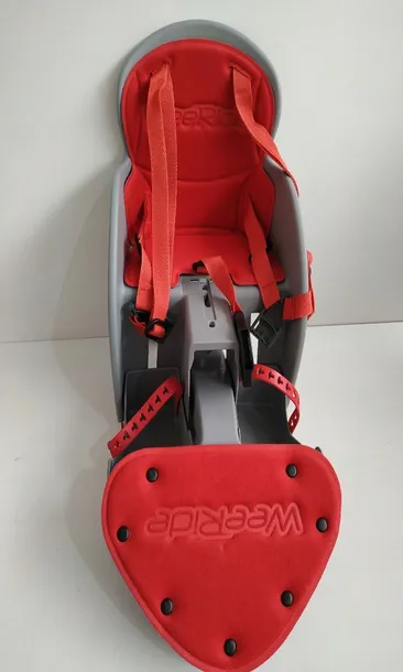 weeride-fotelik-rowerowy-przedni-centralny-classic-regulowany-stelaz-red-waga-3900-g