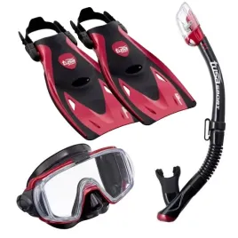 zestaw-do-nurkowania-tusa-visio-mask-snorkel-fin-set-czerwony