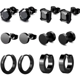 kolczyki-meskie-stainless-steel-stal-chirurgiczna-czarne-6-par-bez-niklu