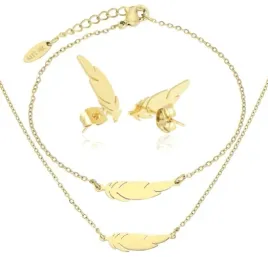 komplet-bizuterii-pozlacanej-3-cz-piorka-piorko-stal-chirurgiczna-316-l