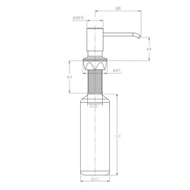 sapho-dozownik-mydla-blatowy-chrom-sp023