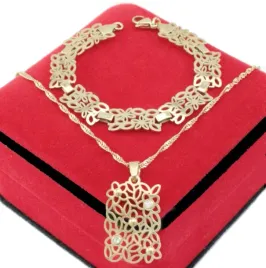 komplet-bizuterii-stal-chirurgiczna-zloty-azurowy-kwiaty-cyrkonie