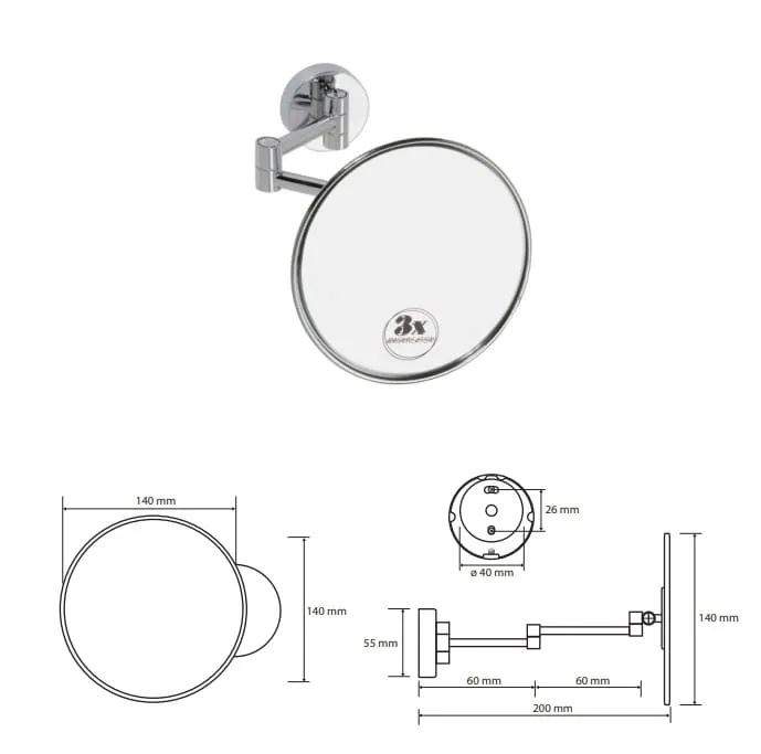 lustro-scienne-bemeta-owal-140-x-140-mm