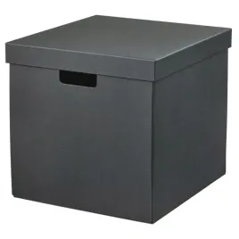 ikea-fjaderharv-pudelko-pojemnik-z-pokrywka-antracyt-32x35x31-cm-czarny