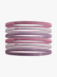opaski-under-armour-mini-headbands-6-pack-pink-elixir-violet-gray