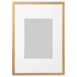 ikea-lomviken-ramka-zloty-kolor-21x30-cm