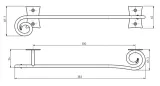 metaform-rebecca-wieszak-300x61mm-czarny-cc320-marka-sapho