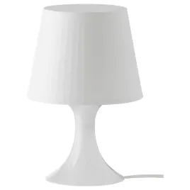 ikea-lampka-nocna-lampan-biala