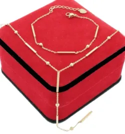 komplet-zloty-patyczki-krawatka-stal-chirurgiczna