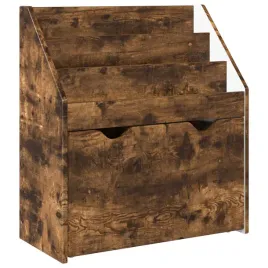 biblioteczka-dla-dzieci-dab-wedzony-60-x-295-x-69-cm