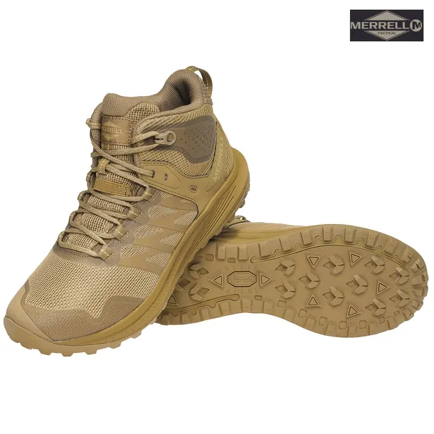 buty-trekkingowe-meskie-taktyczne-merrell-nova-3-tactical-mid-coyote-435-zapiecie-sznurowane