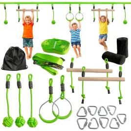 tor-przeszkod-ninja-dla-dzieci-lina-10m-zestaw-slackline-7-przeszkod-200-kg