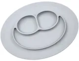 silikonowy-talerzyk-z-podkladka-maly-2w1-mini-mat-pastelowa-szarosc-ezpz-material-wykonania-silikon