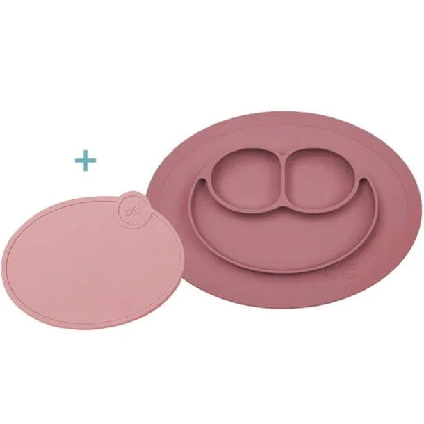 silikonowy-talerzyk-z-podkladka-maly-2w1-mini-mat-pastelowa-szarosc-ezpz-material-wykonania-silikon-kod-producenta-eummp003