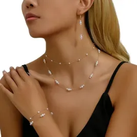 zestaw-kolczyki-naszyjnik-bransoletka-warstwowy-perly-perelki-slub-wesele