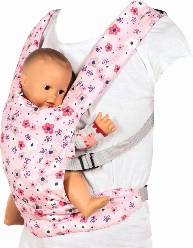 lekki-nosidelko-dla-lalek-kwiatowy-wzor-regulowane-paski-goki-marka-goki