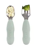 zestaw-pierwszych-sztuccow-ze-stali-nierdzewnej-sage-green-10msc-beaba-waga-z-opakowaniem-0-06-kg